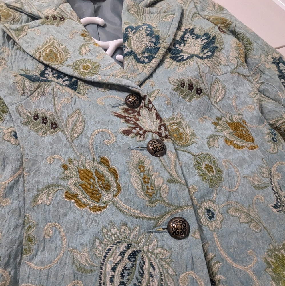 Tapestry Style Jacket by CAbi size 8